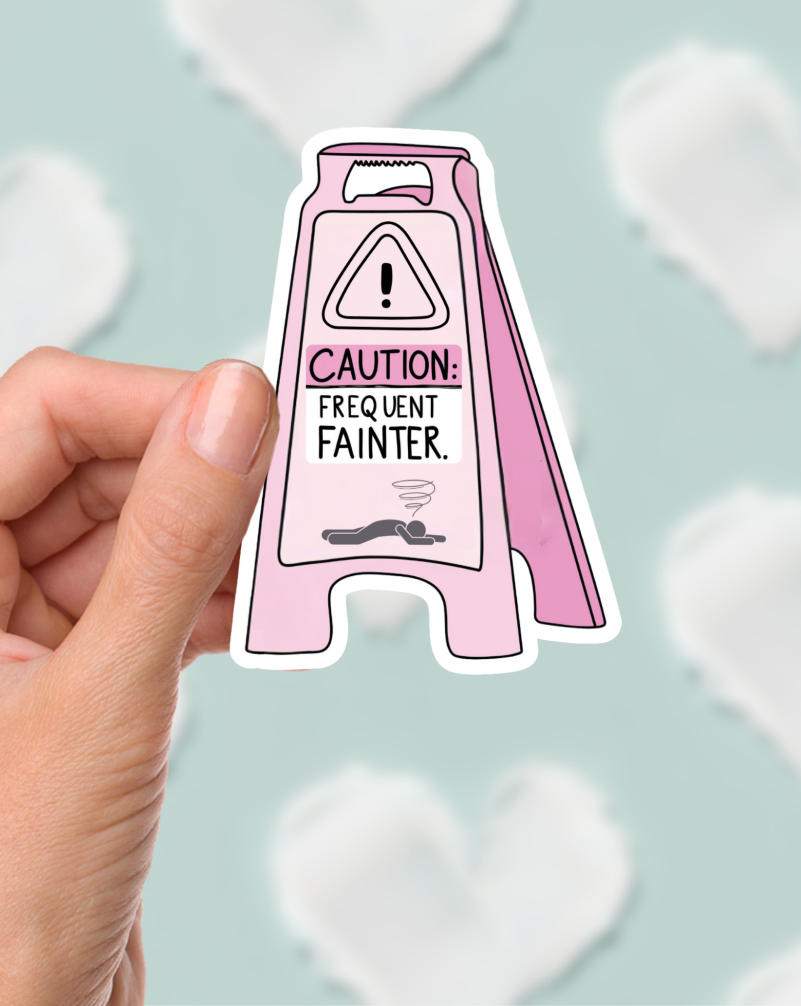 Frequent Fainter Sticker