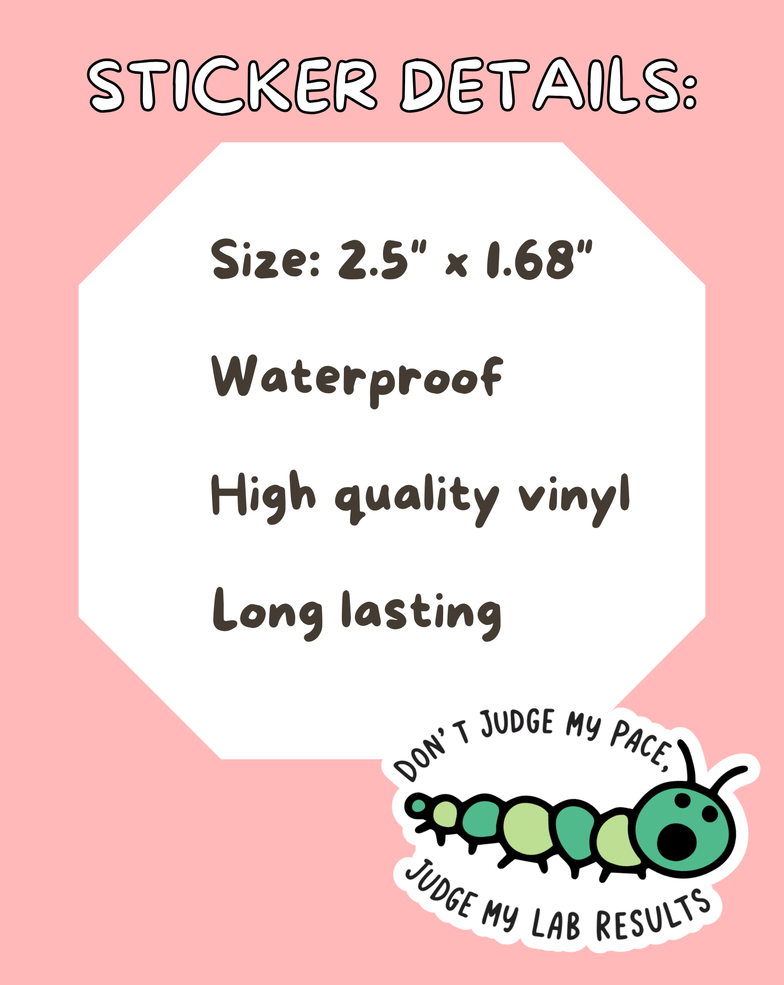 Don’t Judge Sticker