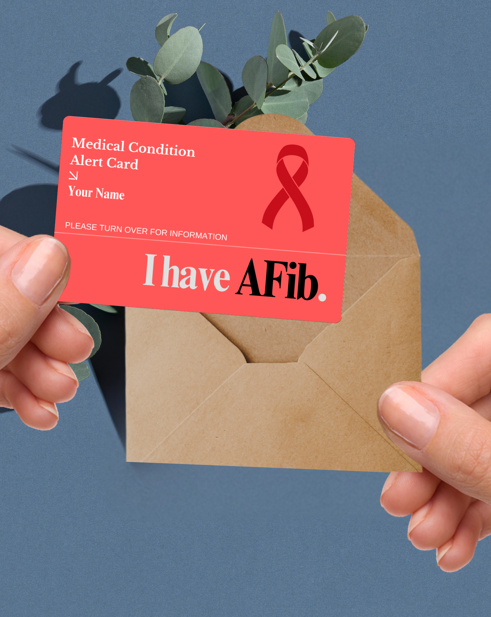 AFib Medical Alert Card