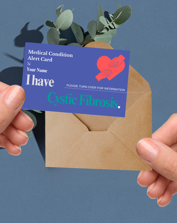 Cystic Fibrosis Medical Alert Card