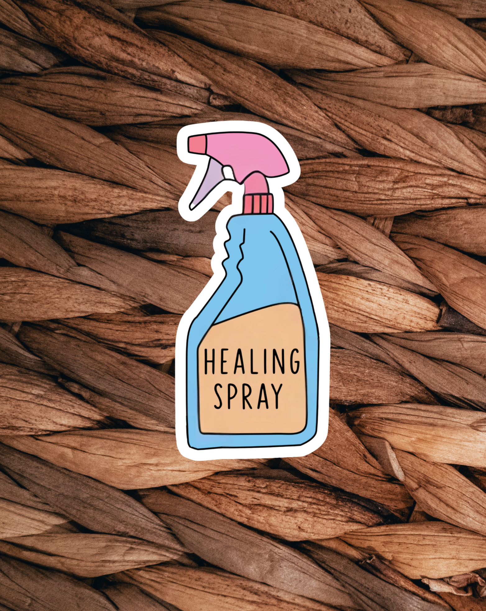 Healing Spray Sticker