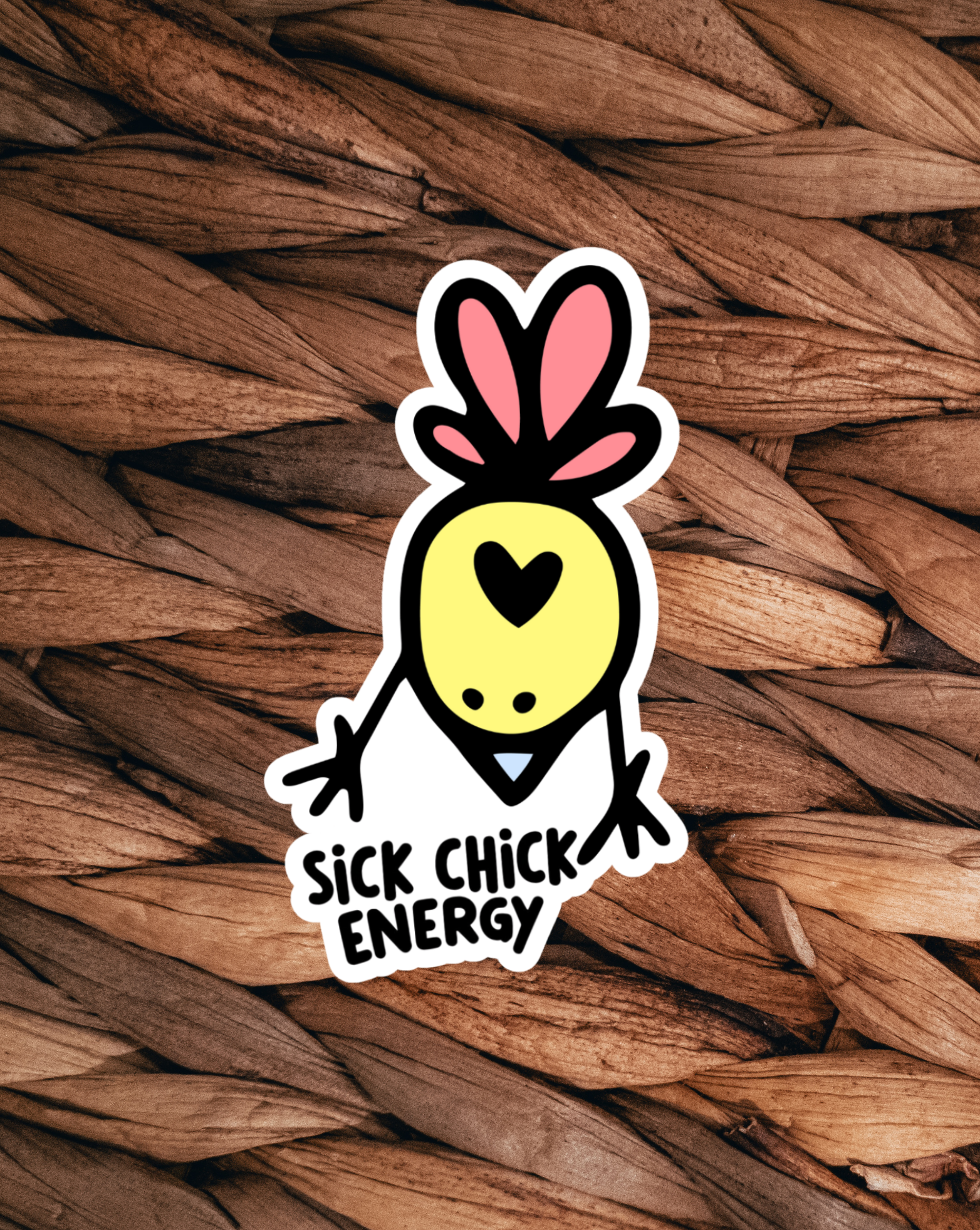 Sick Chick Energy Sticker