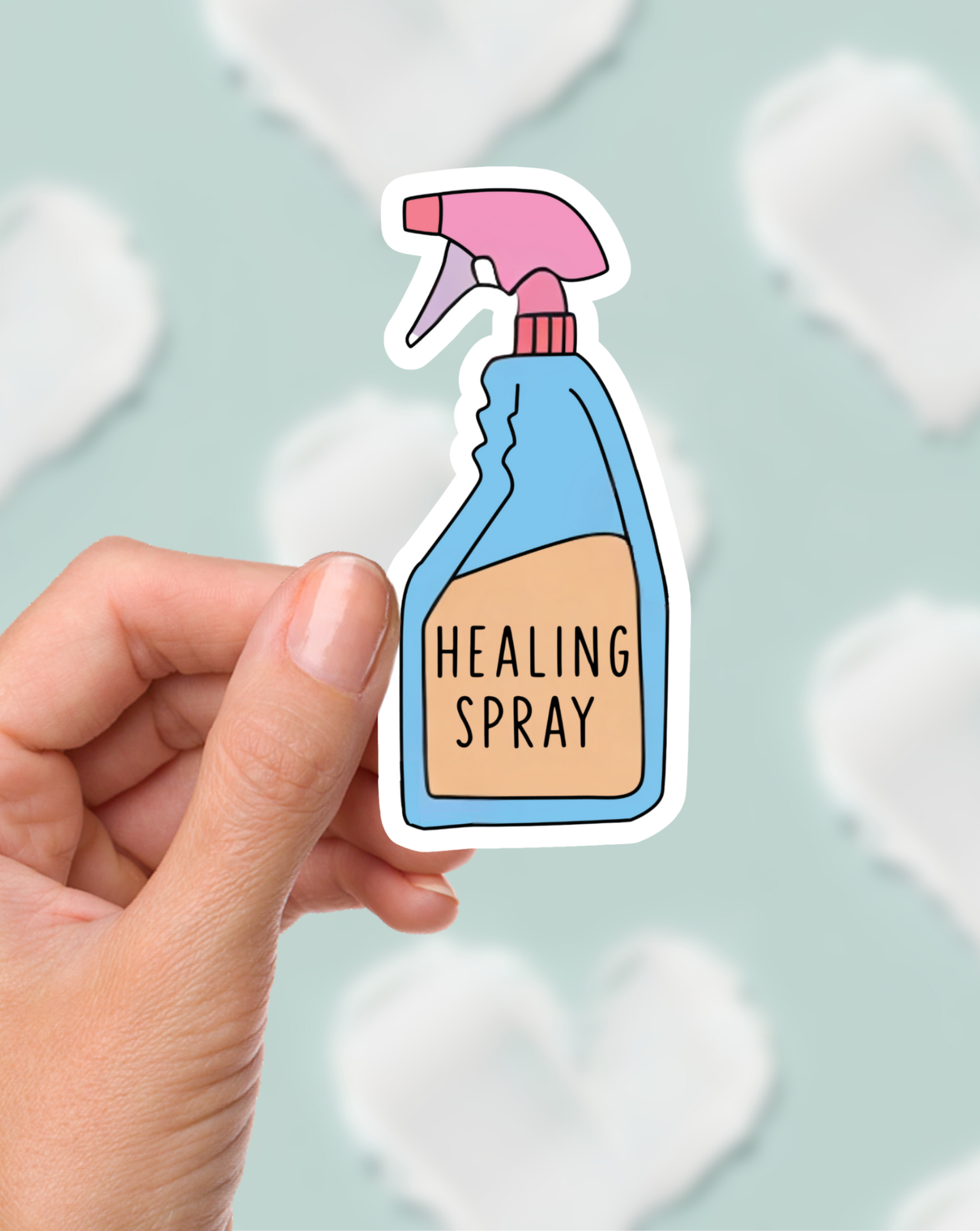 Healing Spray Sticker