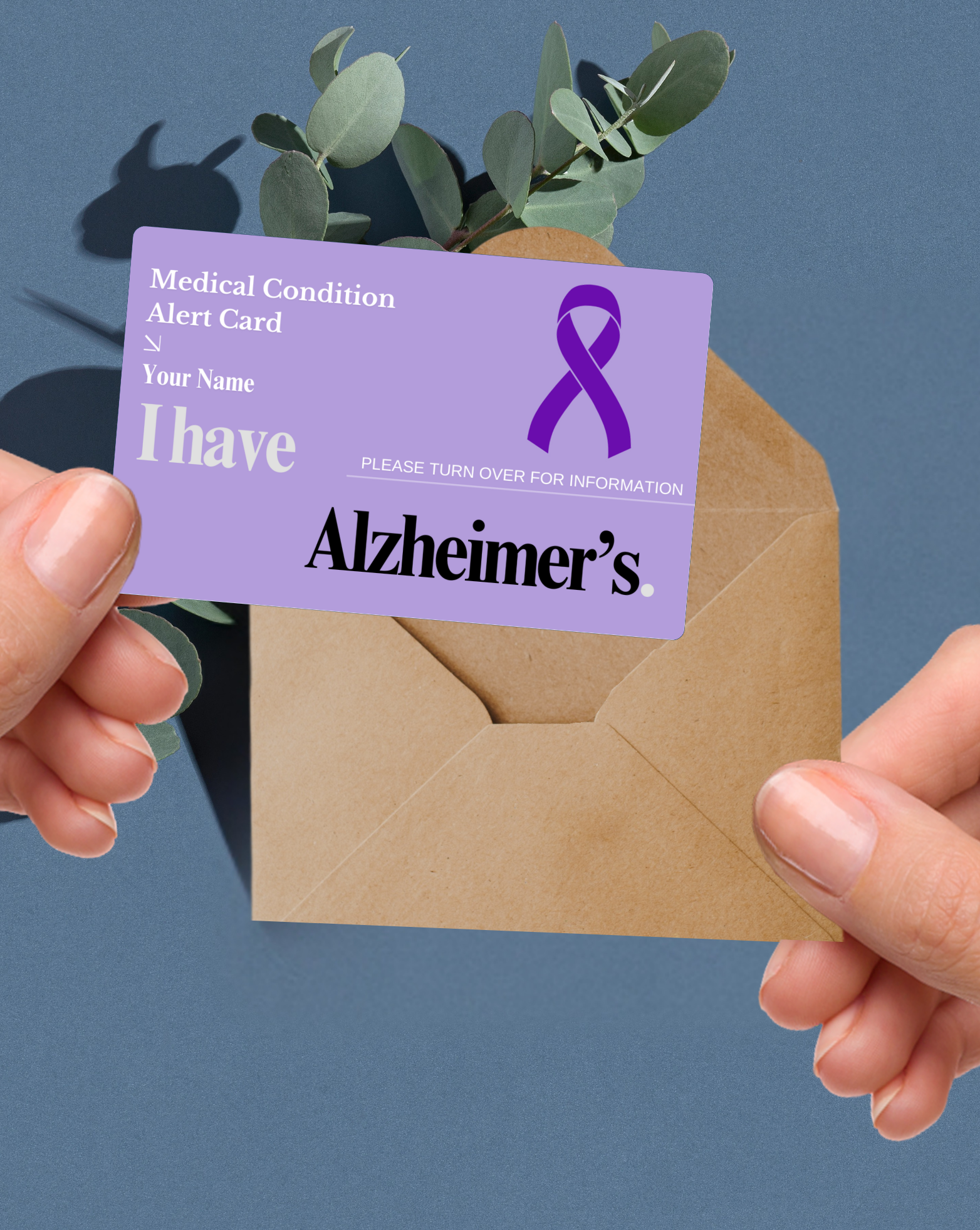 Alzheimer’s Medical Alert Card