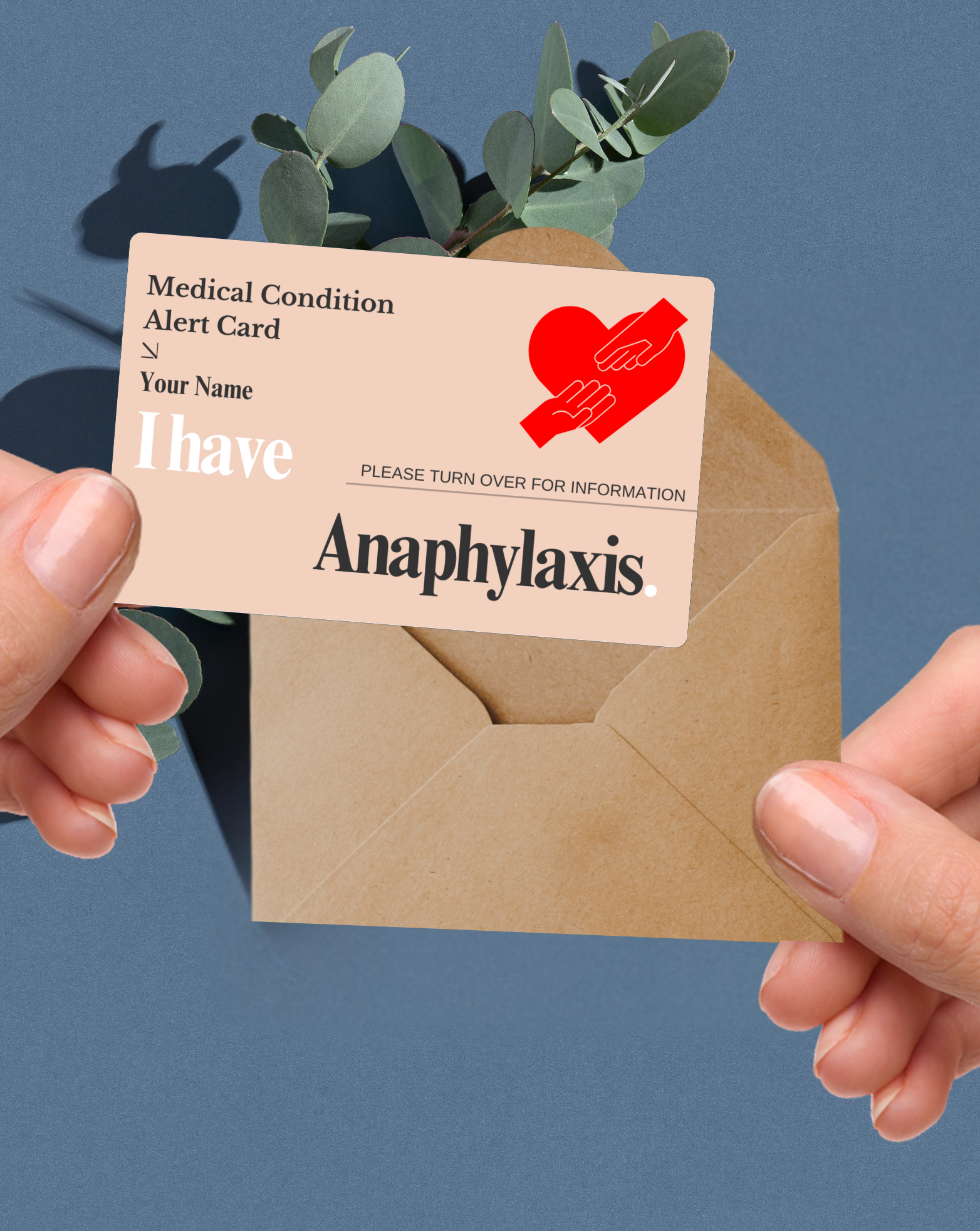 Anaphylaxis Alert Card