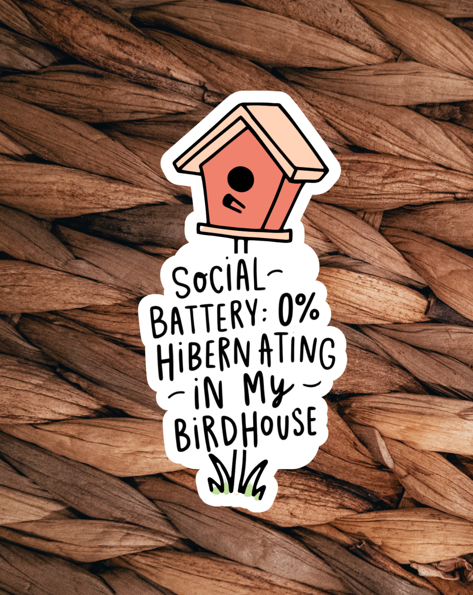 Hibernating Sticker
