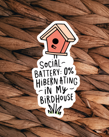 Hibernating Sticker