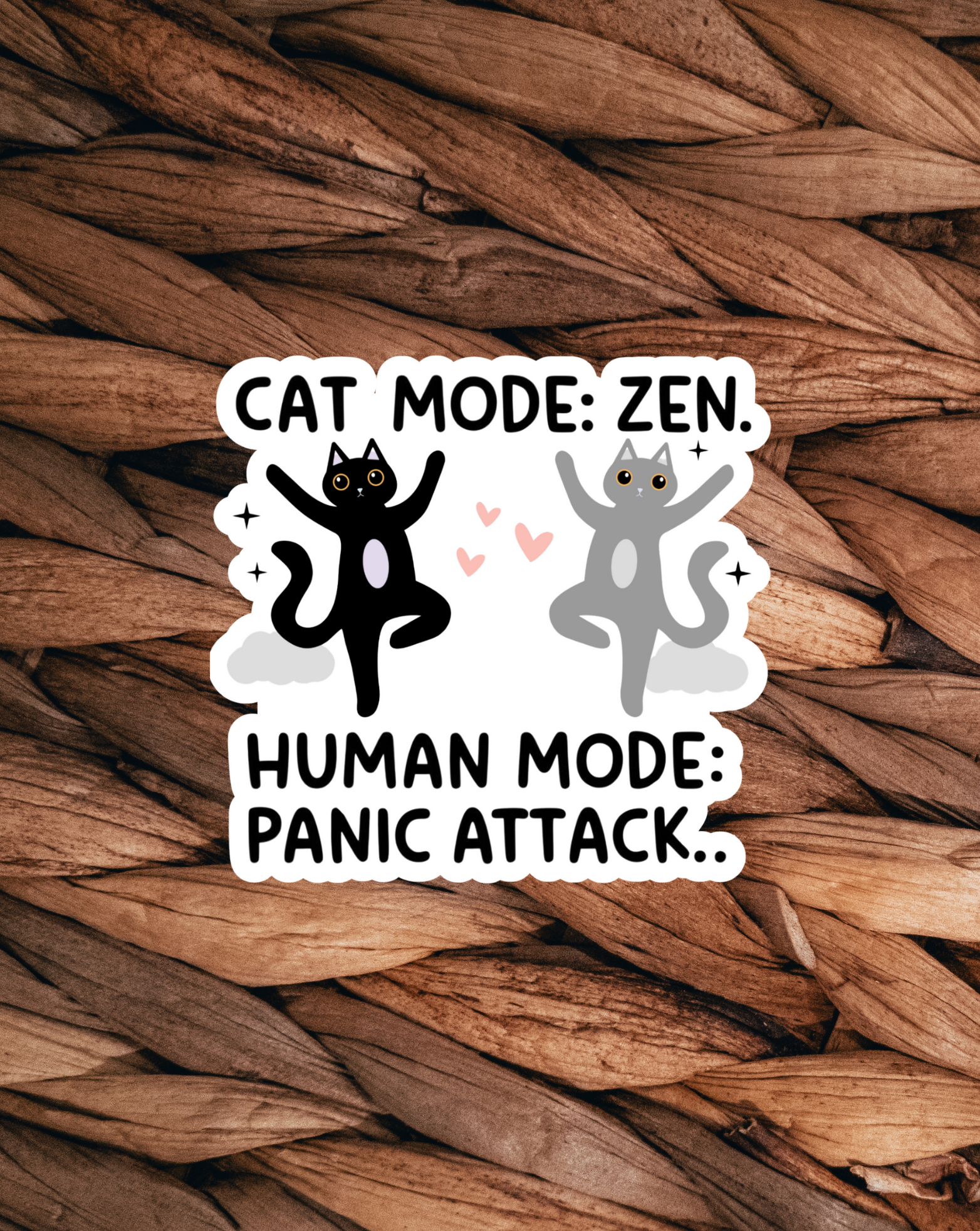 Panic Attack Mode Sticker