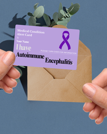 Autoimmune Encephalitis Medical Alert Card