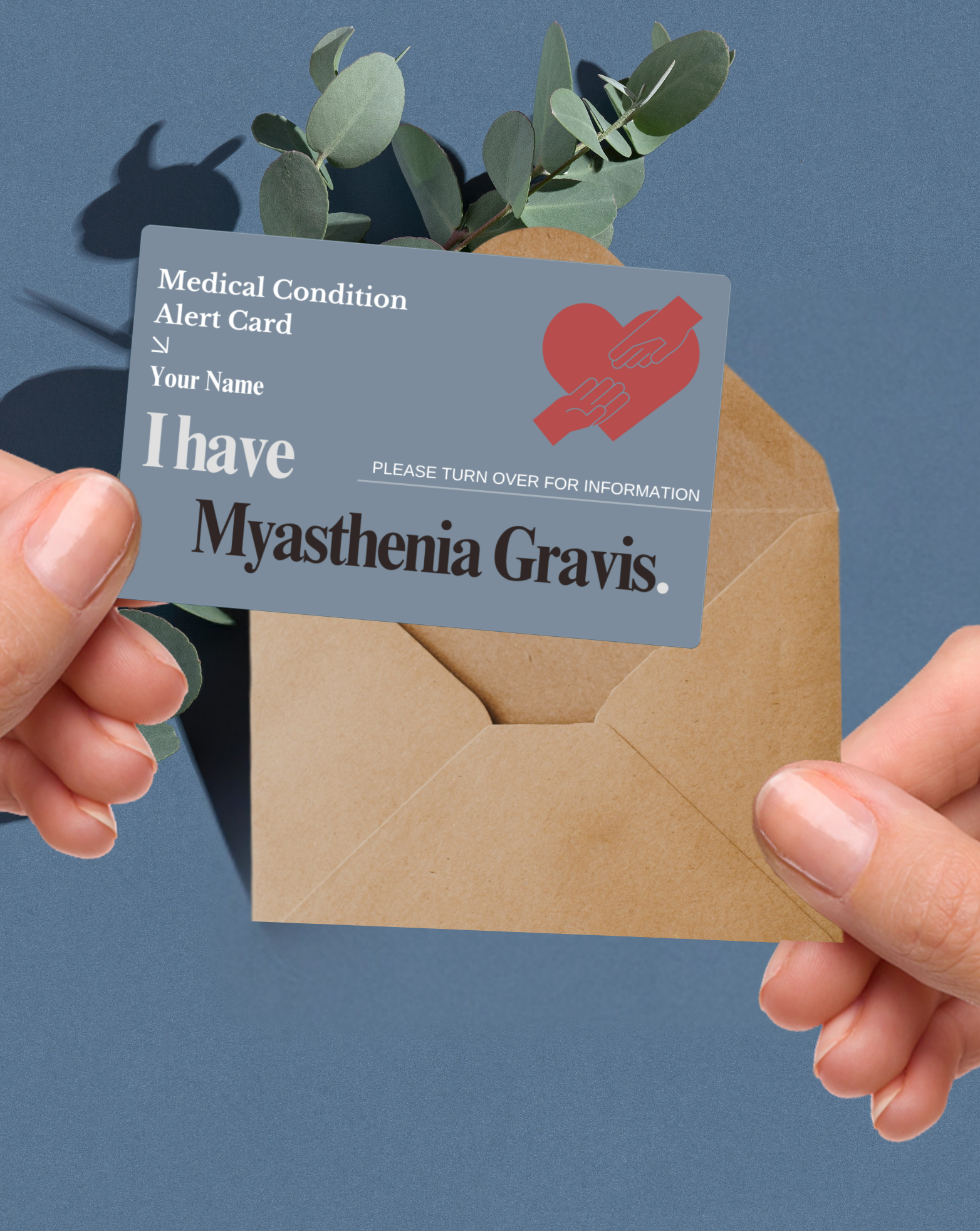 Myasthenia Gravis Medical Alert Card