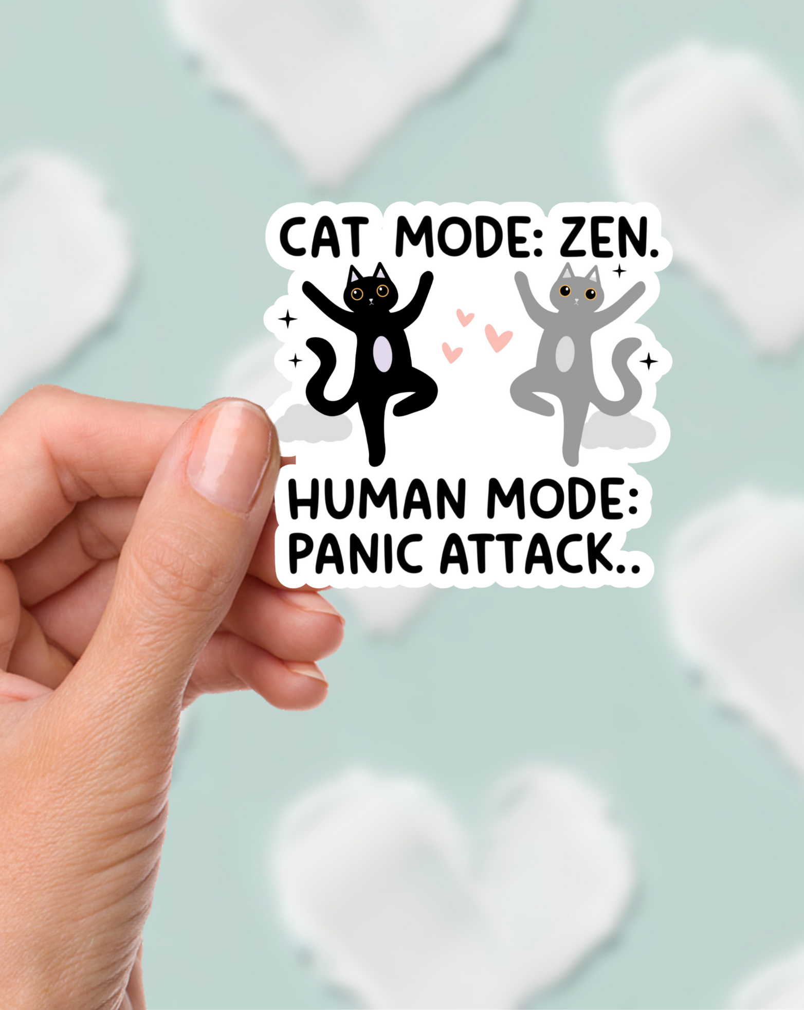 Panic Attack Mode Sticker