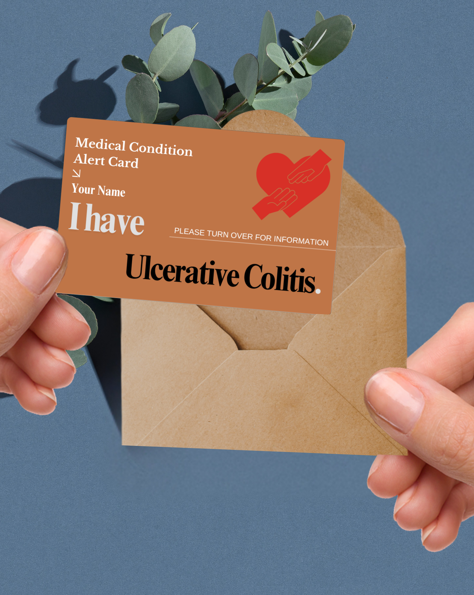 Ulcerative Colitis Medical Alert Card
