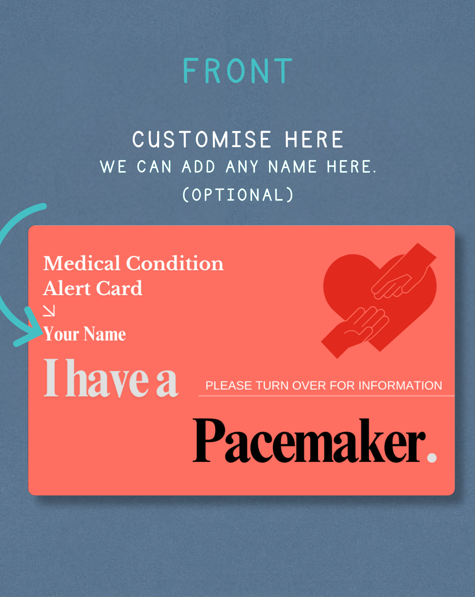 Pacemaker Medical Alert Card