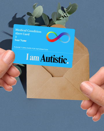 Autistic Medical Alert Card