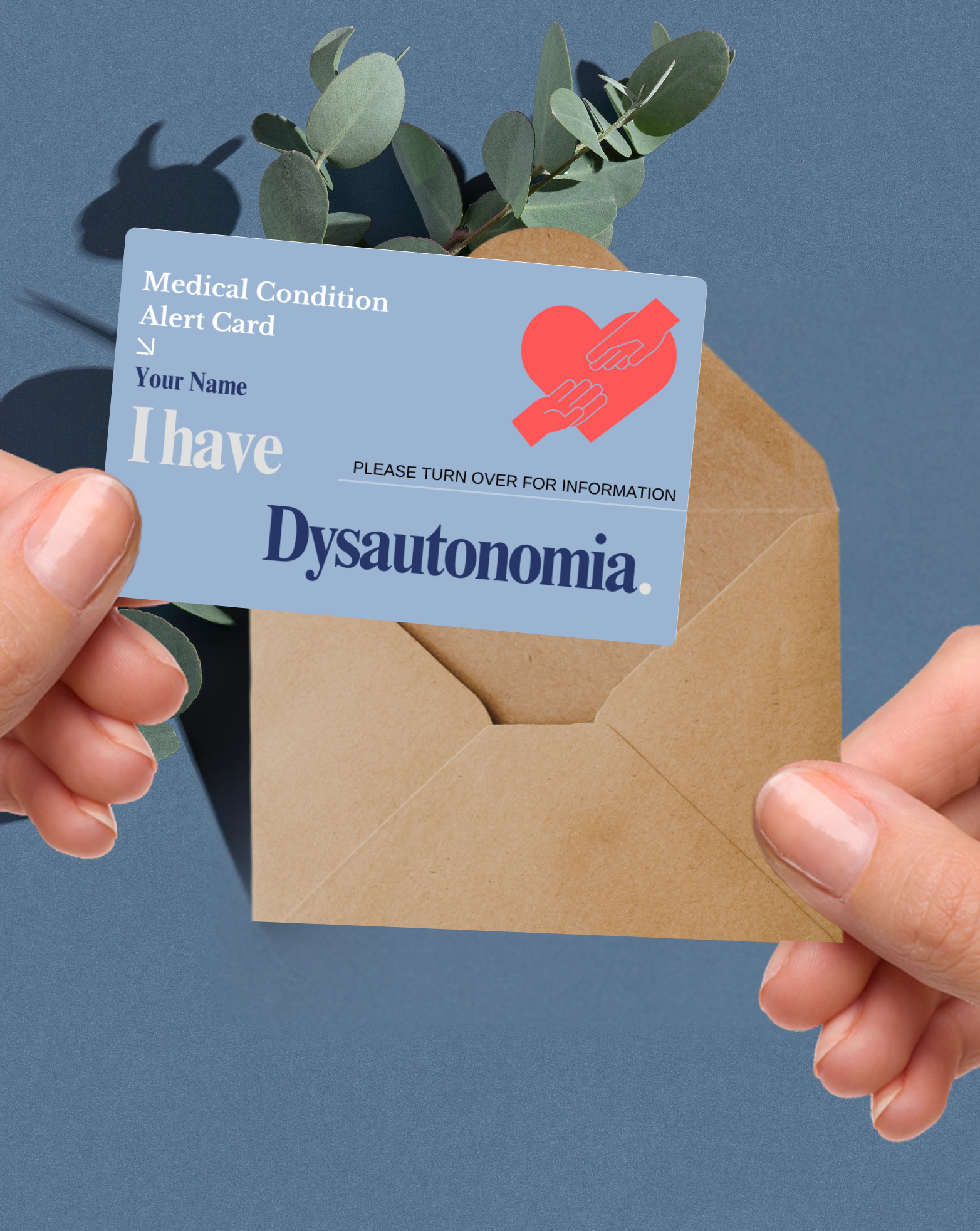 Dysautonomia Medical Alert Card
