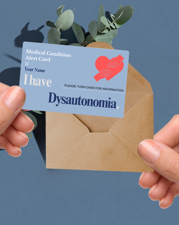 Dysautonomia Medical Alert Card