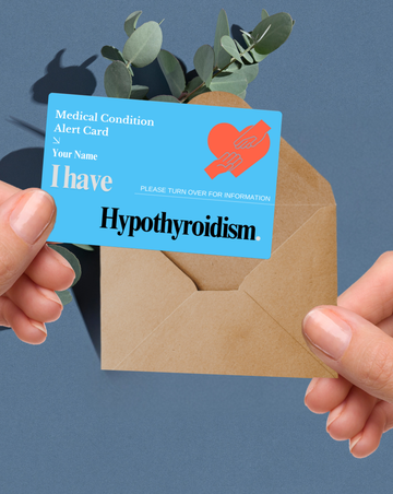 Hypothyroidism Medical Alert Card