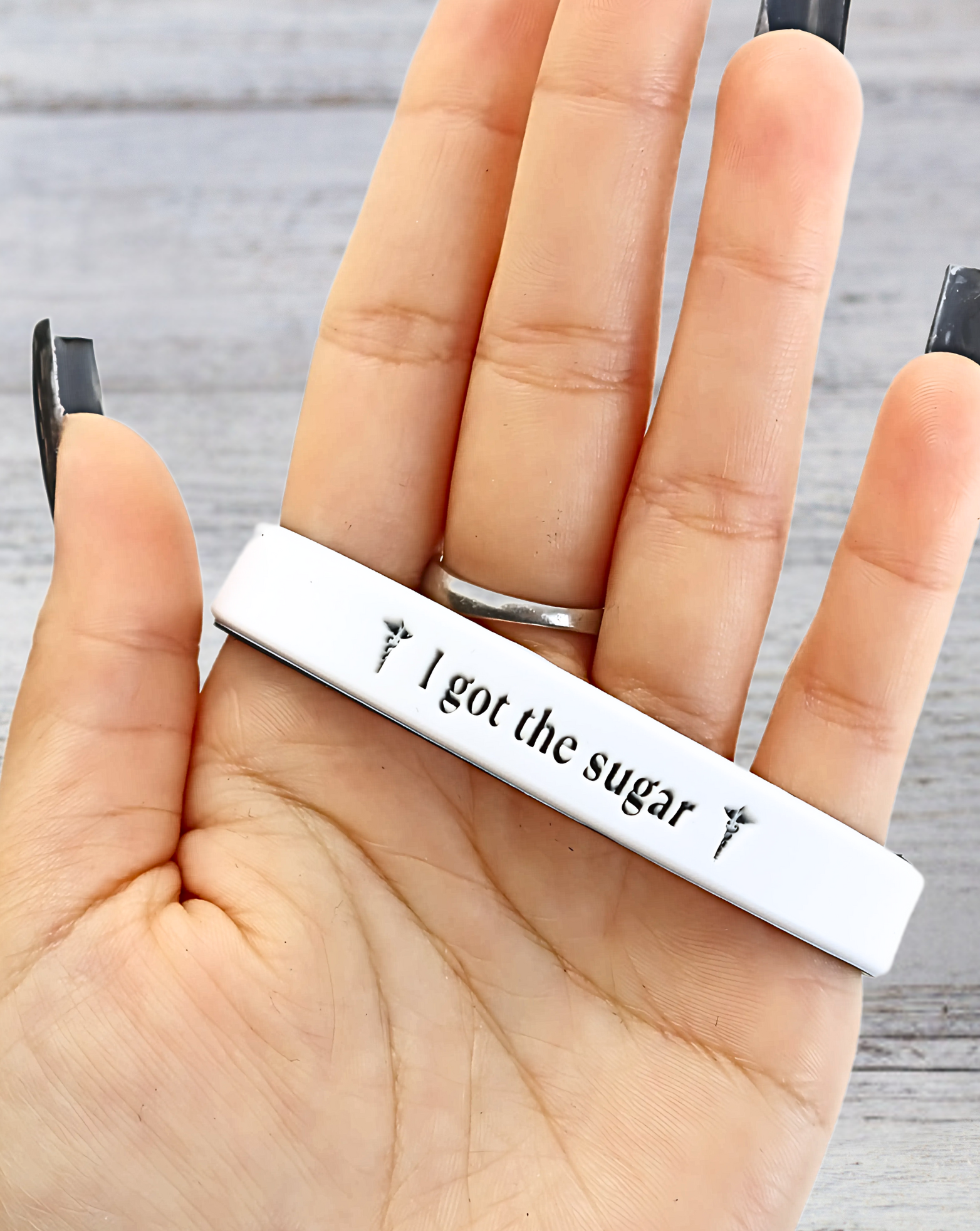I Got the Sugar - Funny Alert Bracelet