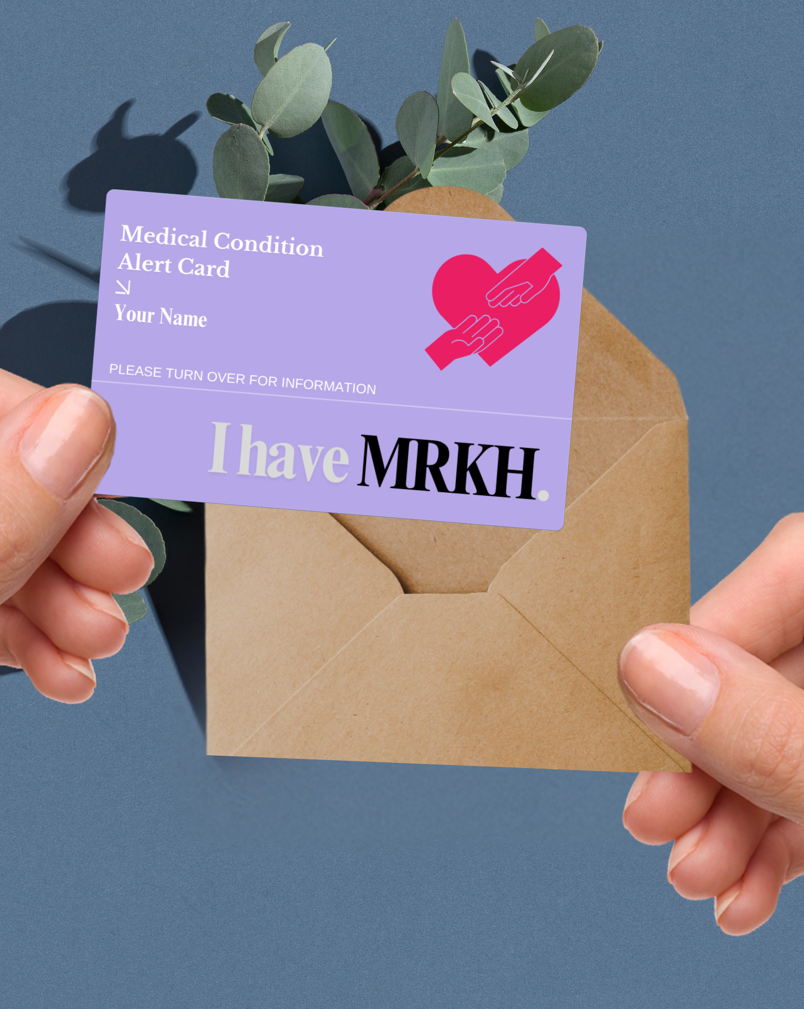 MRKH Medical Alert Card