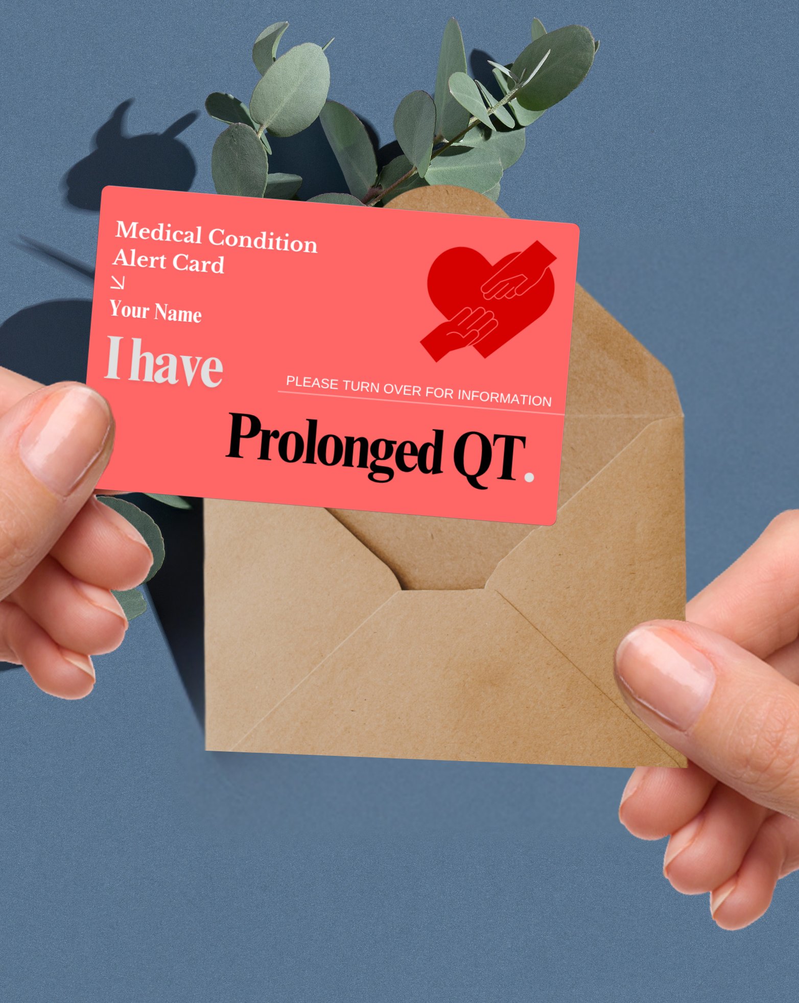 Prolonged QT Medical Alert Card