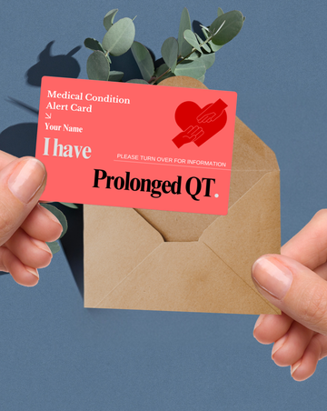 Prolonged QT Medical Alert Card