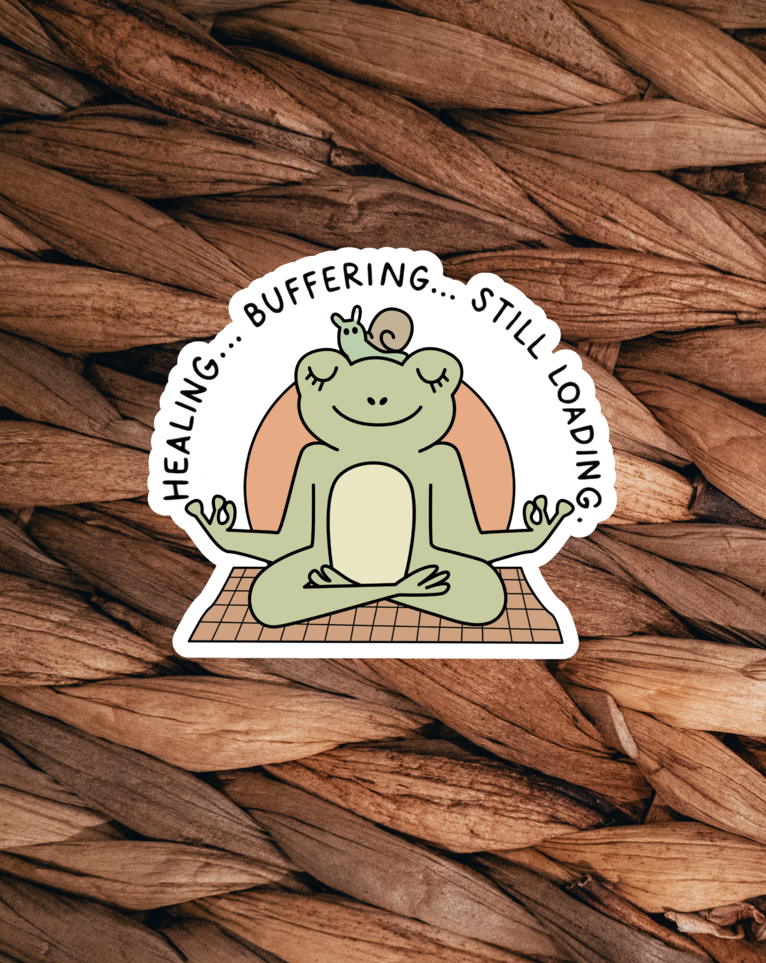 Healing, Buffering, Loading Sticker
