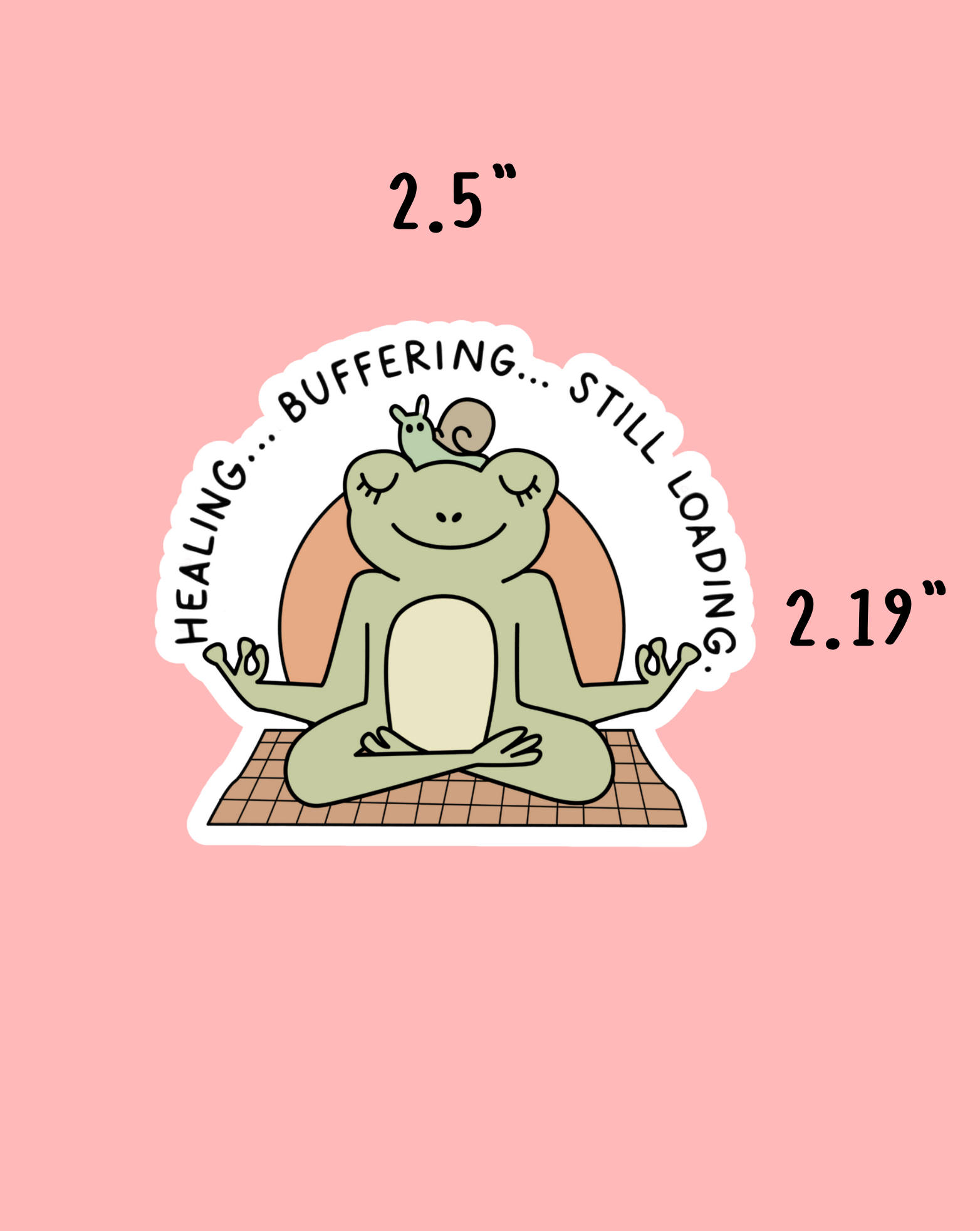 Healing, Buffering, Loading Sticker
