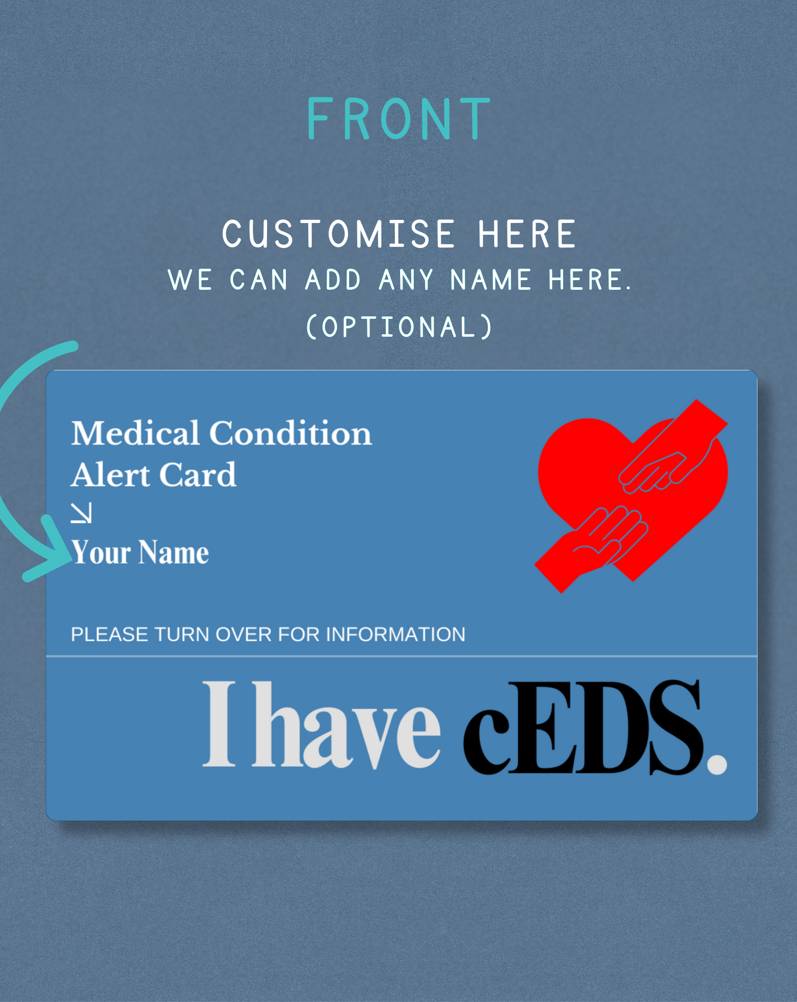 cEDs Medical Alert Card