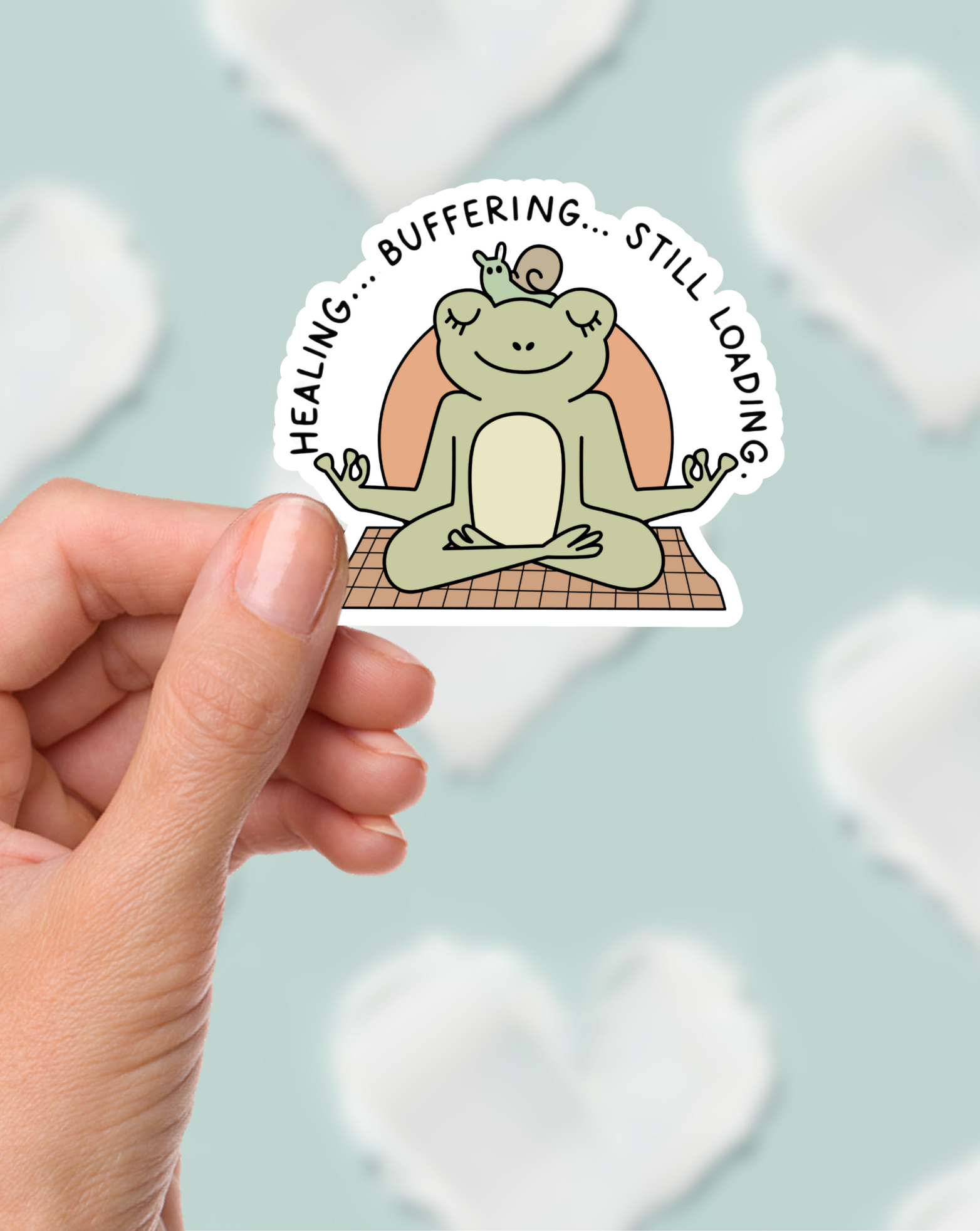 Healing, Buffering, Loading Sticker