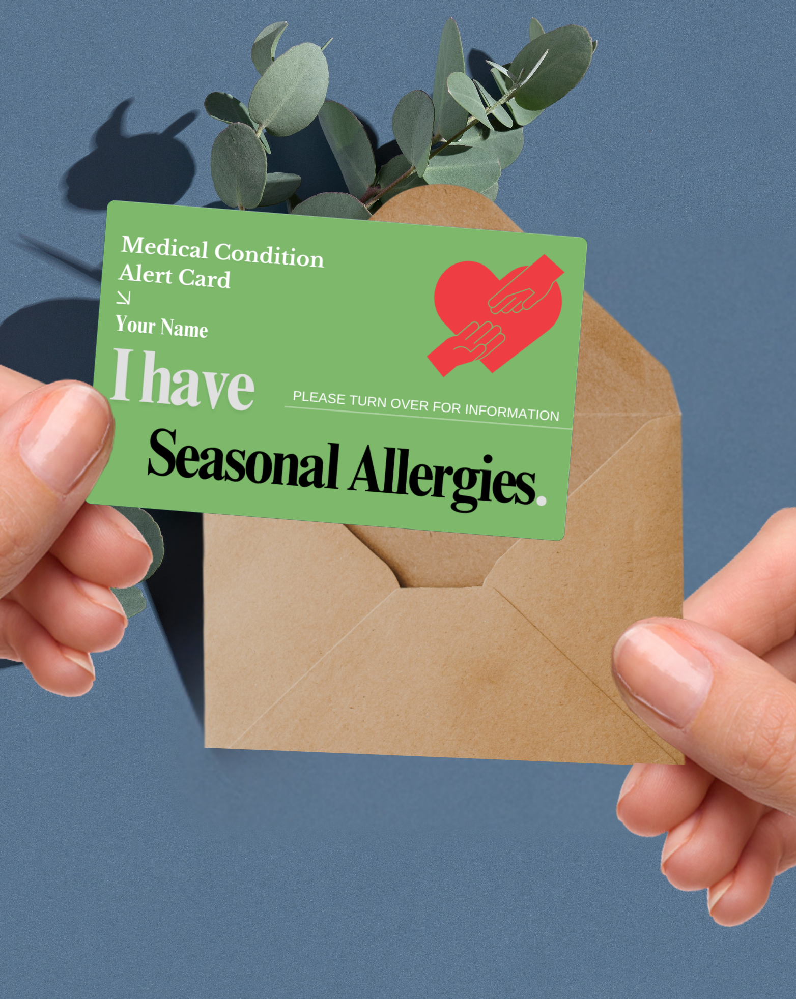Seasonal Allergies Alert Card