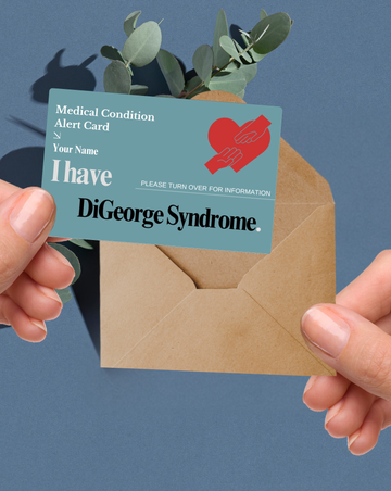 DiGeorge Syndrome Medical Alert Card
